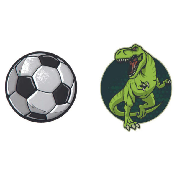 Schneiders Patches Soccer Ball/Dino