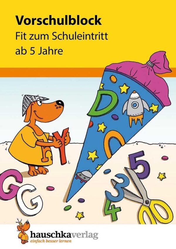 Hauschka Verlag 625 Vorschulblock - Fit zum Schuleintritt