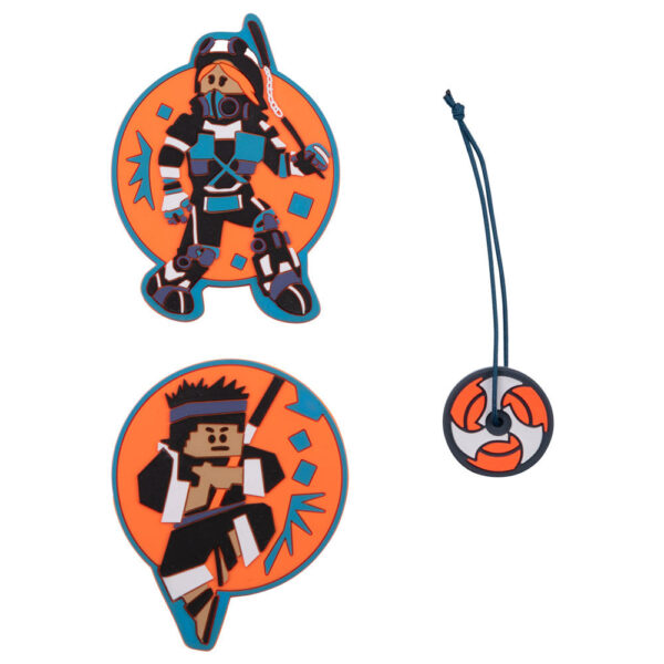 DerDieDas Wechselbuttons Set 3tlg Ninja Fighter