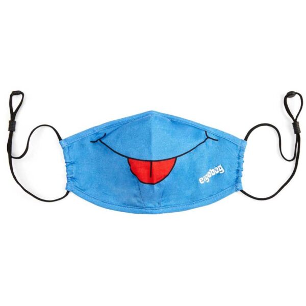 Ergobag Kinder Mund-Nasen-Maske Blau