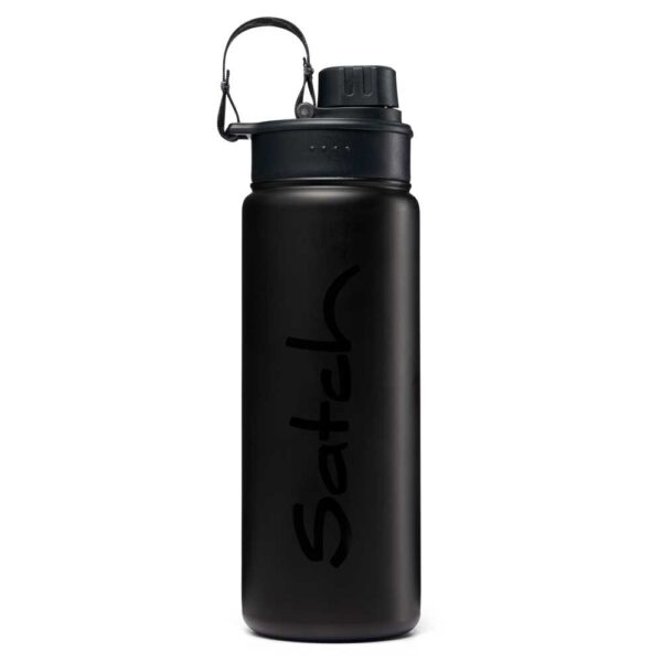 Satch Edelstahl-Trinkflasche Black