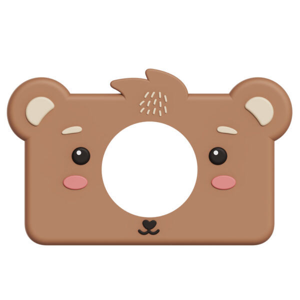 The Zoofamily Silicon Sleeve für C1 Kinderkamera Bear