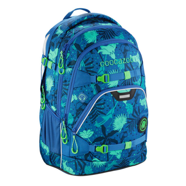 coocazoo ScaleRale Schulrucksack Tropical Blue