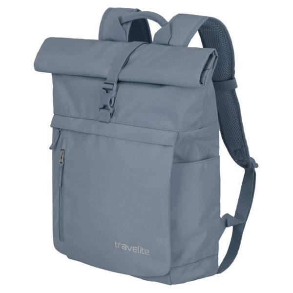 Travelite Basics Rollup Rucksack Rauchblau