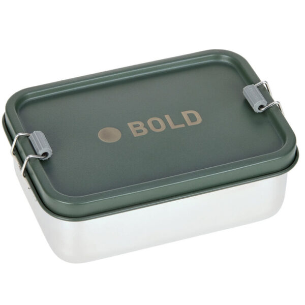 Bold Edelstahl Lunchbox Dark Olive