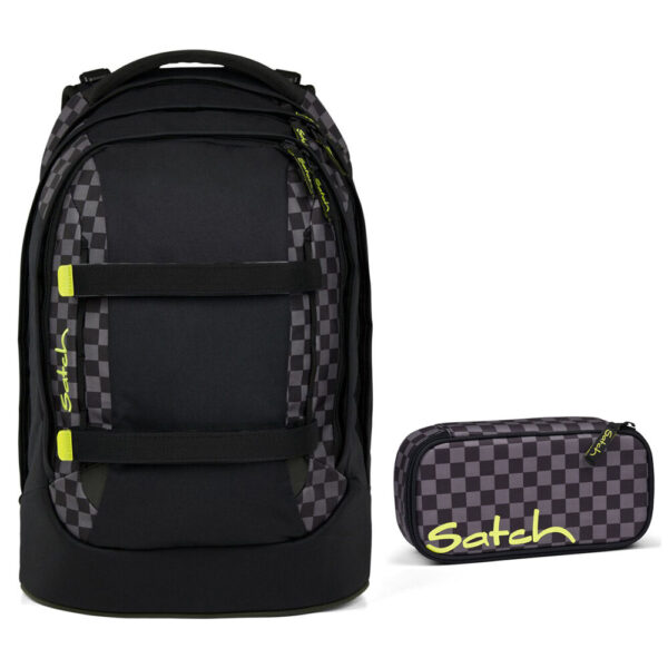 Satch Pack Schulrucksack-Set 2tlg Dark Skate 2.0