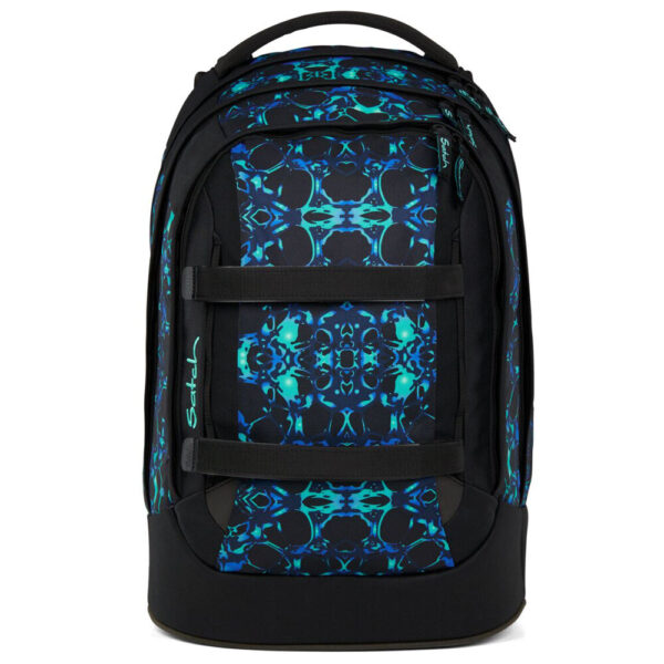 Satch Pack Schulrucksack Caleido Blue