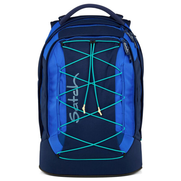 Satch Pack Schulrucksack Crossed Blue