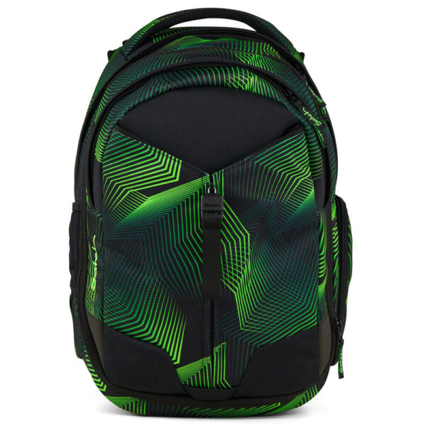 Satch Match Schulrucksack Seismic Green