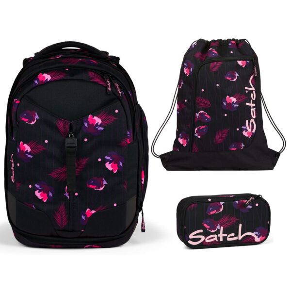 Satch Match Schulrucksack-Set 3tlg Mystic Nights BU