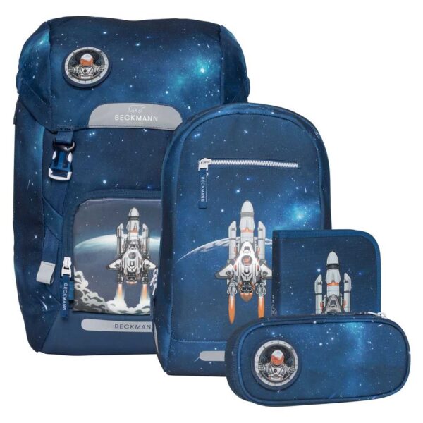 Beckmann Classic Maxi Schulrucksack-Set 6tlg Space Mission