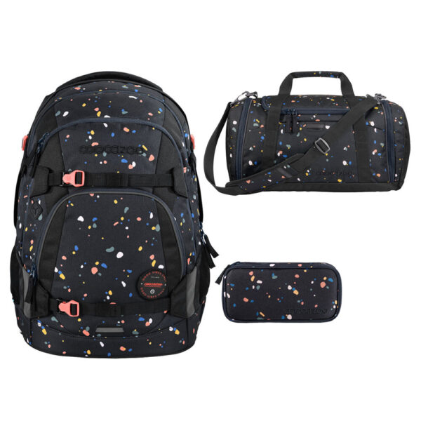 coocazoo MATE Schulrucksack-Set 3tlg Sprinkled Candy