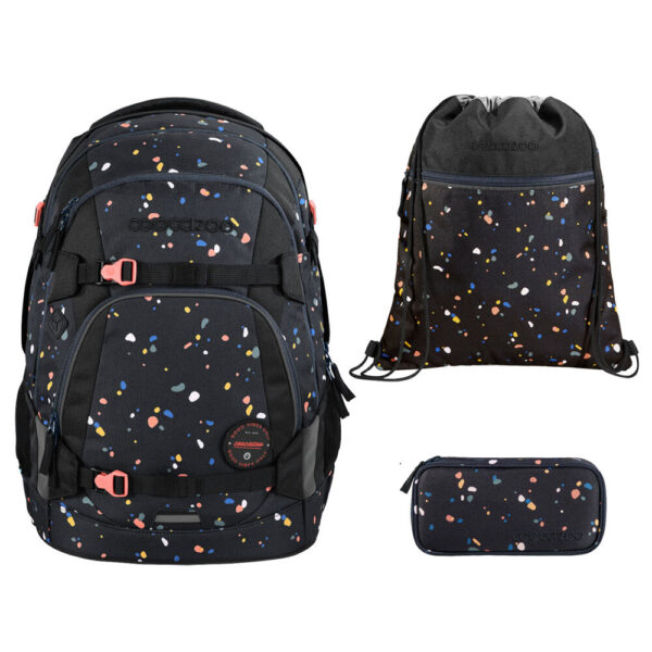 coocazoo MATE Schulrucksack-Set 3tlg mit TB Sprinkled Candy