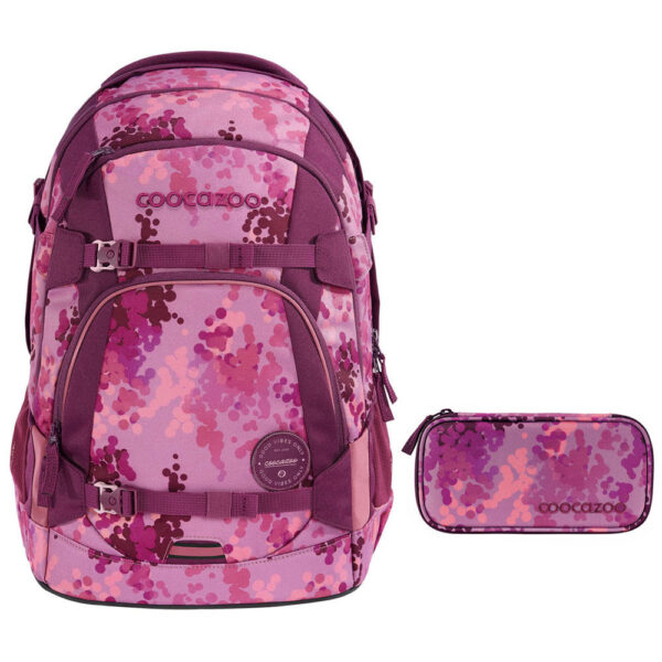 coocazoo MATE Schulrucksack-Set 2tlg Cherry Blossom