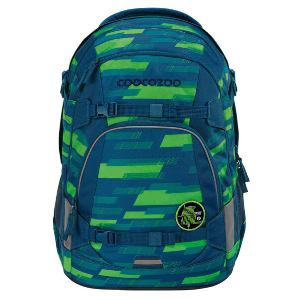 coocazoo MATE Schulrucksack Lime Stripe