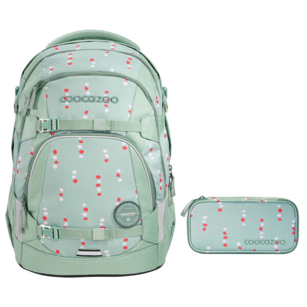 coocazoo MATE Schulrucksack-Set 2tlg Dancing Dots