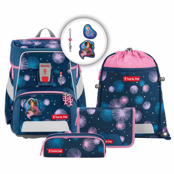 Step by Step SPACE Schulranzen-Set 5tlg Mermaid Delia