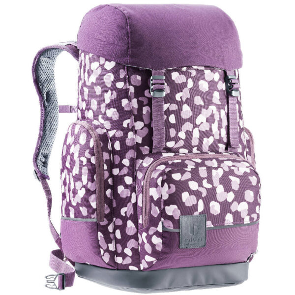 Deuter Scula Schulrucksack Plum Dots