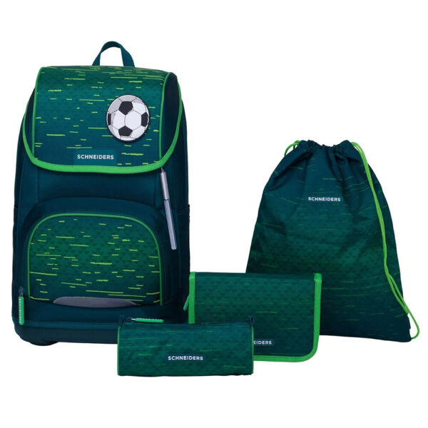 Schneiders Ergoplus Schulranzen-Set 8tlg Soccer Star