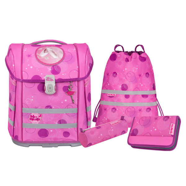 McNeill Perfecto Schulranzen-Set 5tlg Pinky