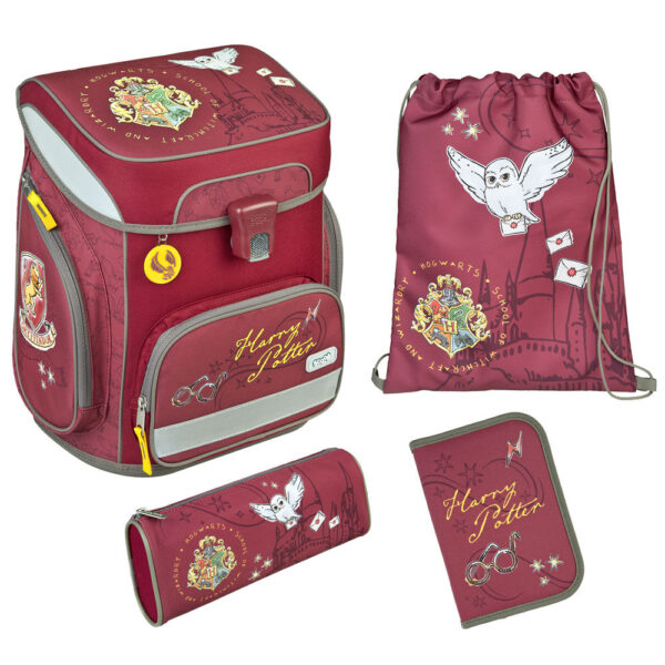 Scooli EasyFit Schulranzen-Set 5tlg Harry Potter