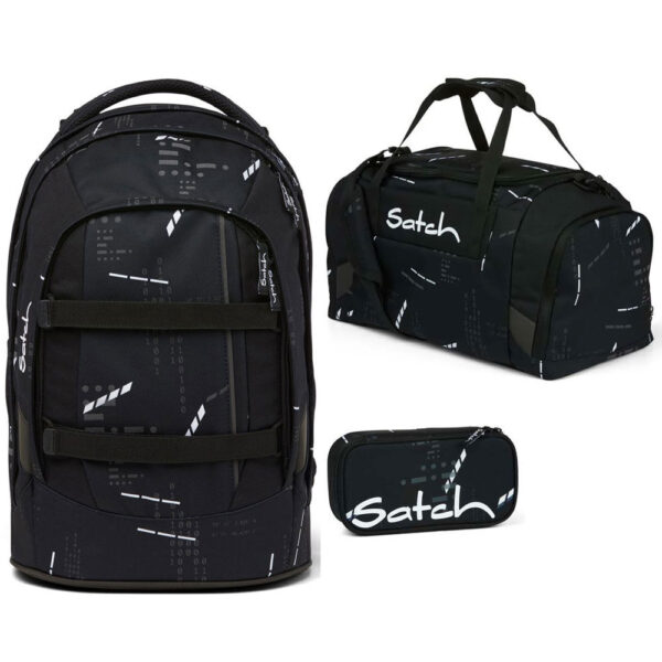 Satch Pack Schulrucksack-Set 3tlg Ninja Matrix