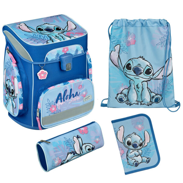 Scooli EasyFit Schulranzen-Set 5tlg Lilo & Stitch