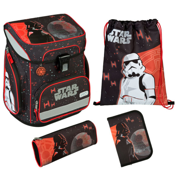 Scooli EasyFit Schulranzen-Set 5tlg Star-Wars 2023