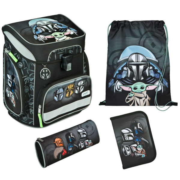 Scooli EasyFit Schulranzen-Set 5tlg Star Wars 2025