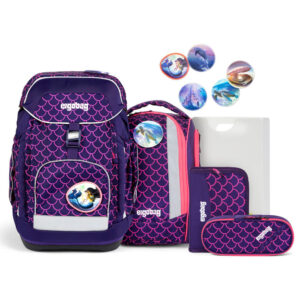 Ergobag Maxi Schulrucksack-Set 6tlg PerlentauchBär